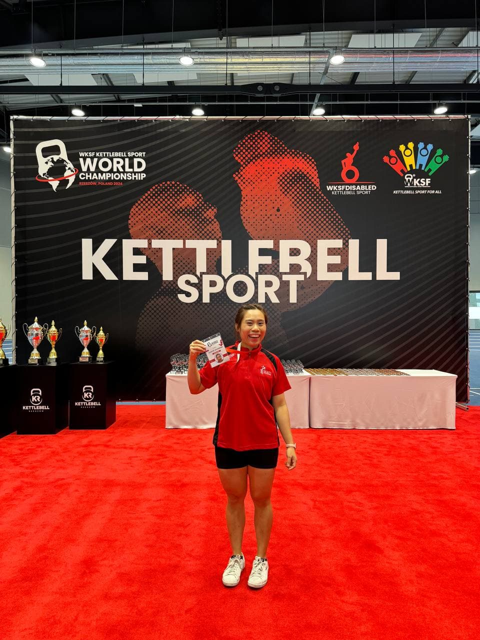 Eugenia Chan at WKSF World Championship Poland venue